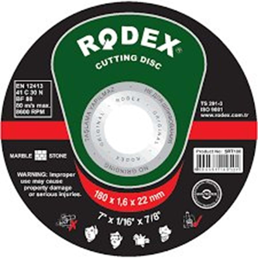 MERMER KESİCİ BOMBELİ 180x3.0