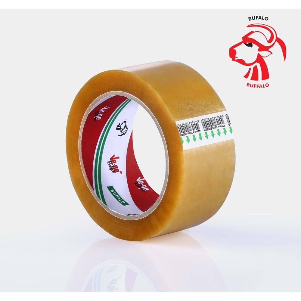 AMBALAJ BANTI BUFALO 45 X 100 ŞEFFAF