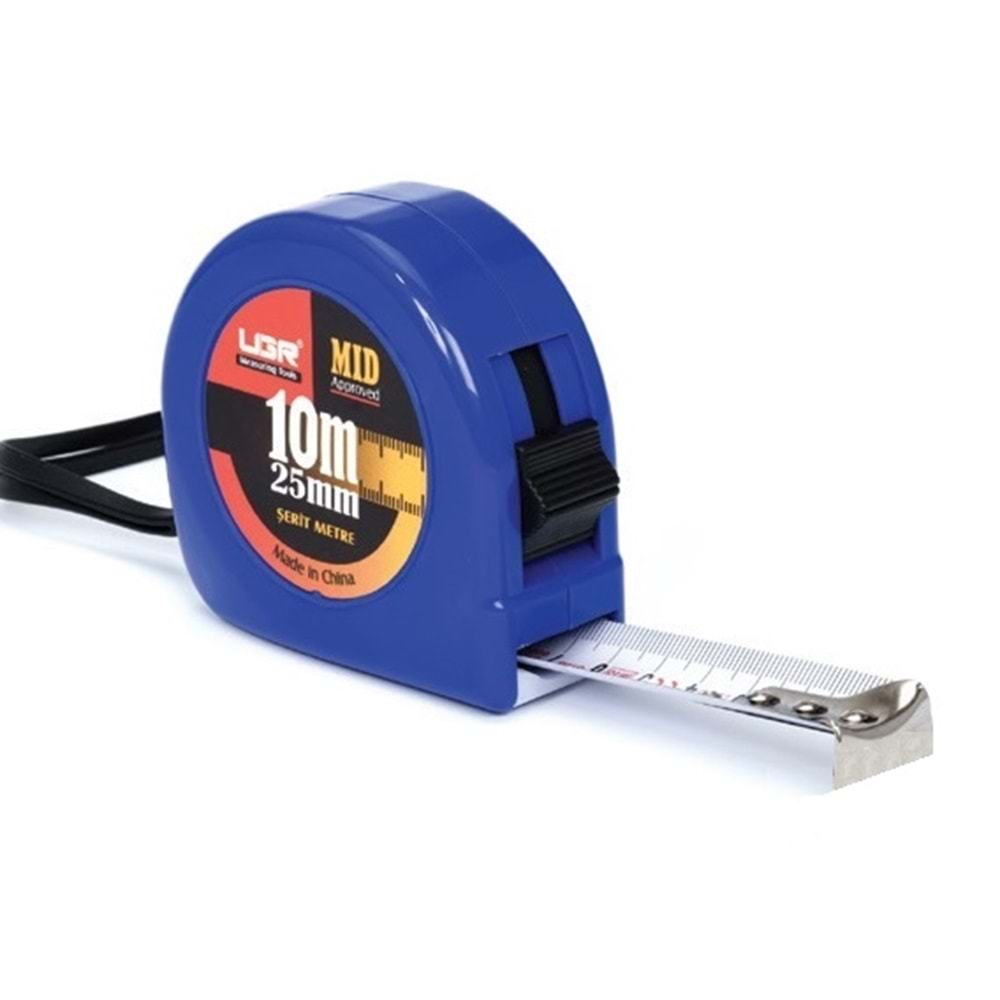 UGR ŞERİT METRE 10 MT * 25 MM