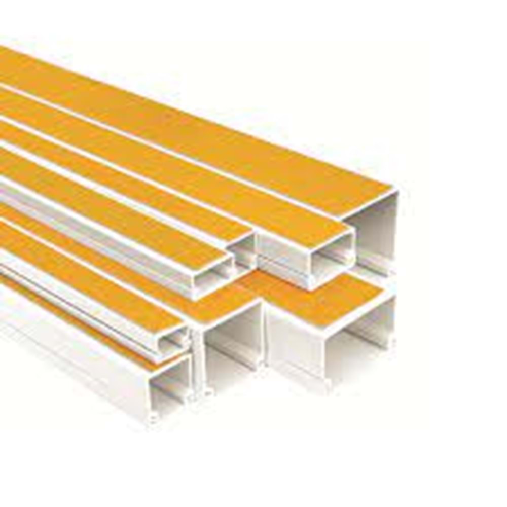 PVC KABLO KANALI YAPIŞKAN 25 X 16