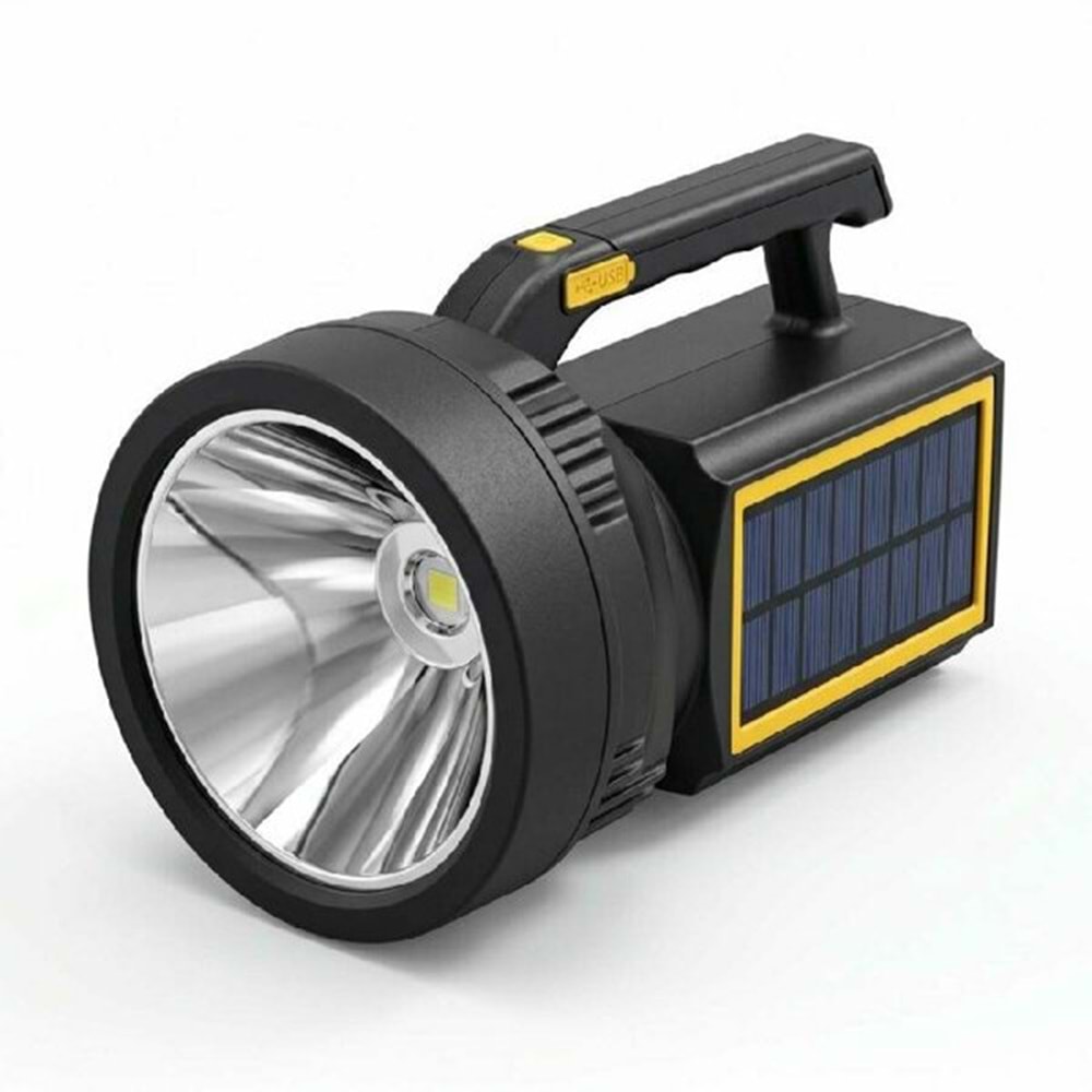 EL FENERİ SOLAR ŞARJLI USB PT-6216