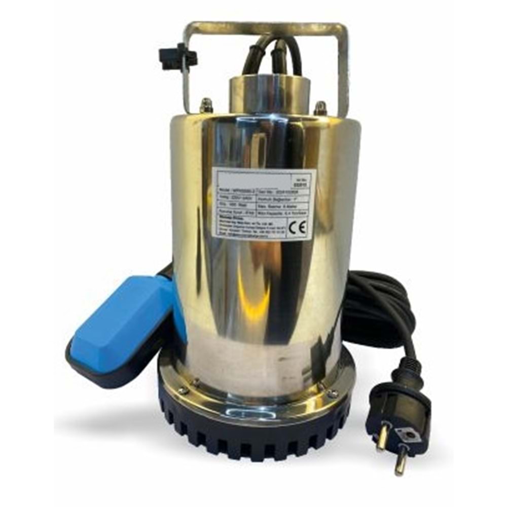 DALGIÇ POMPA TEMİZ SU 750 W İNOX