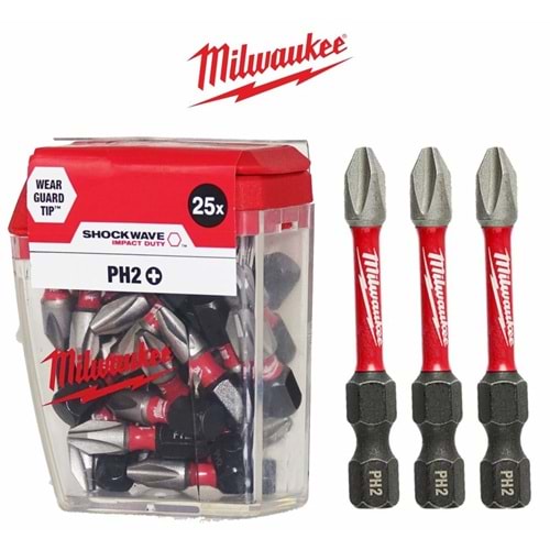 MİLWAUKEE BİTS UÇ PH2