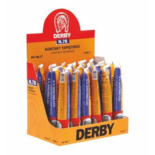 DERBY YAPIŞTIRICI 40 GR. STANDLI N.78
