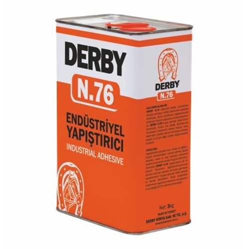 DERBY YAPIŞTIRICI 3 KĞ. N.76