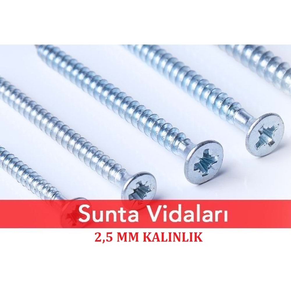 SUNTA VİDASI 2,5