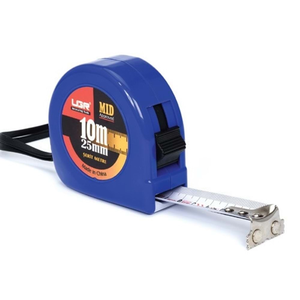 UGR ŞERİT METRE MIKNATISLI 10 MT * 25 MM