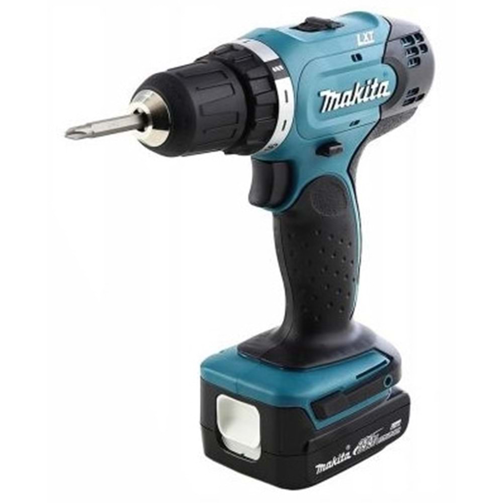 MAKİTA AKÜLÜ MATKAP VİDALAMA ÇİFT AKÜ 14.4V 1,5 Ah DDF343SYE