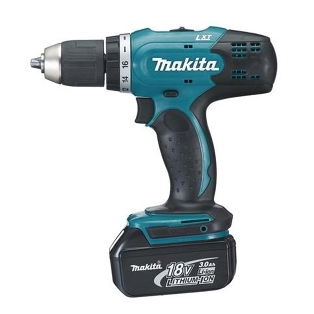 MAKİTA AKÜLÜ MATKAP VİDALAMA ÜÇ AKÜ 18V 3.0 Ah DDF453SFE3