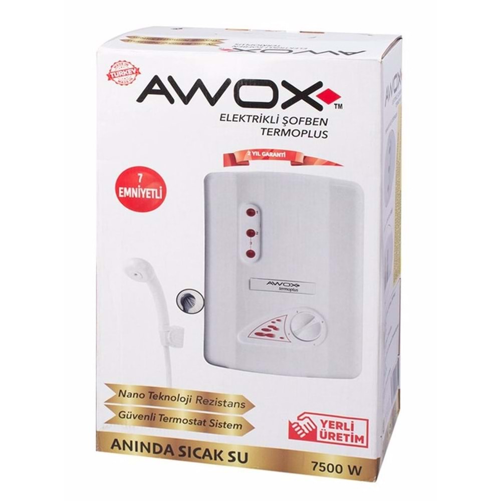AWOX ELEKTRİKLİ ŞOFBEN
