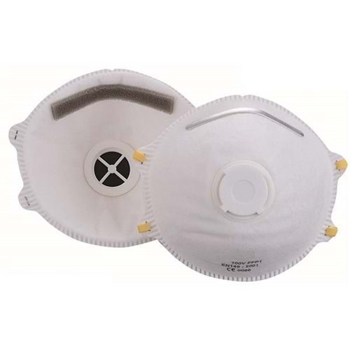 TOZ MASKESİ KONİK VENTİLLİ FFP1