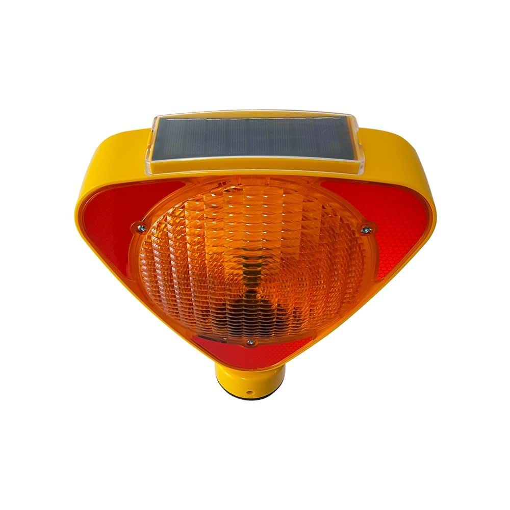 POWER LEDLİ SOLARLI FLAŞÖR LAMBA SARI