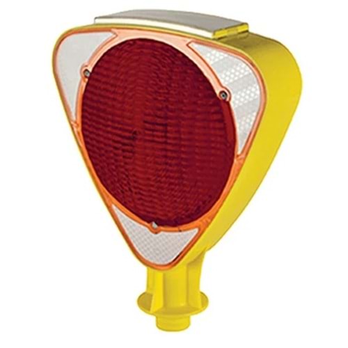 POWER LEDLİ SOLARLI FLAŞÖR LAMBA KIRMIZI